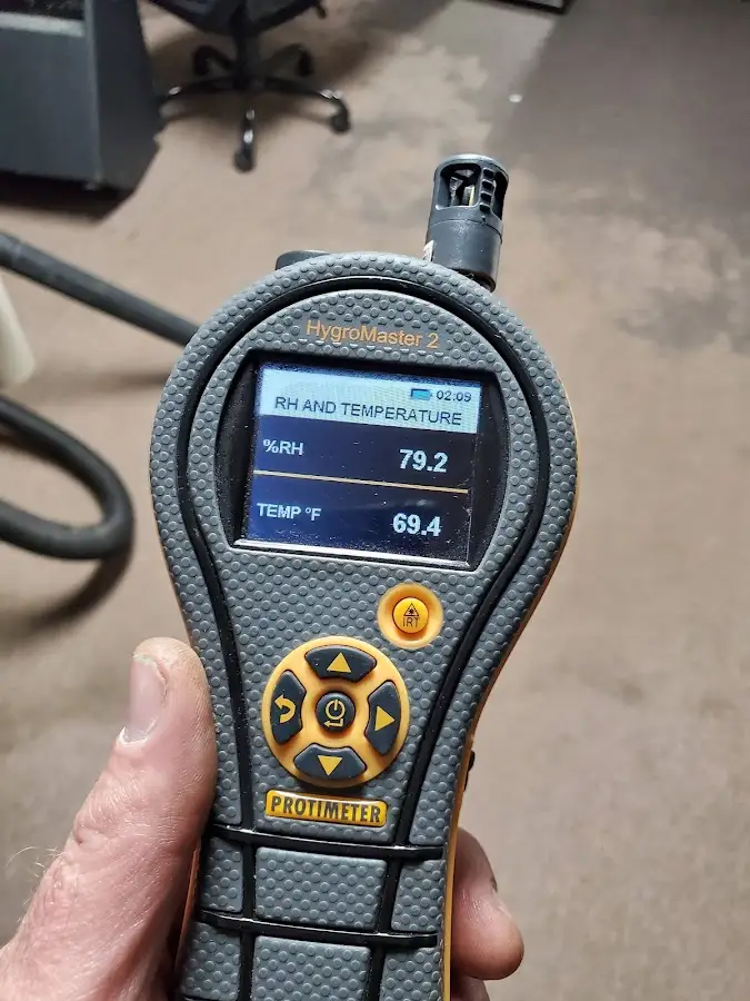 Moisture meter humidity assessment for Mold Remediation & Removal in East Chicago
